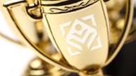 trophy cup with CSLA logo