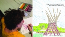 Benefits: Family Time.  Snowed in at home or rained in at the cottage? No problem! A cost-effective activity for kids of all ages and families of all sizes, “Colour Your Landscape” brings households together to colour, discuss place, and think about landscape architecture.  