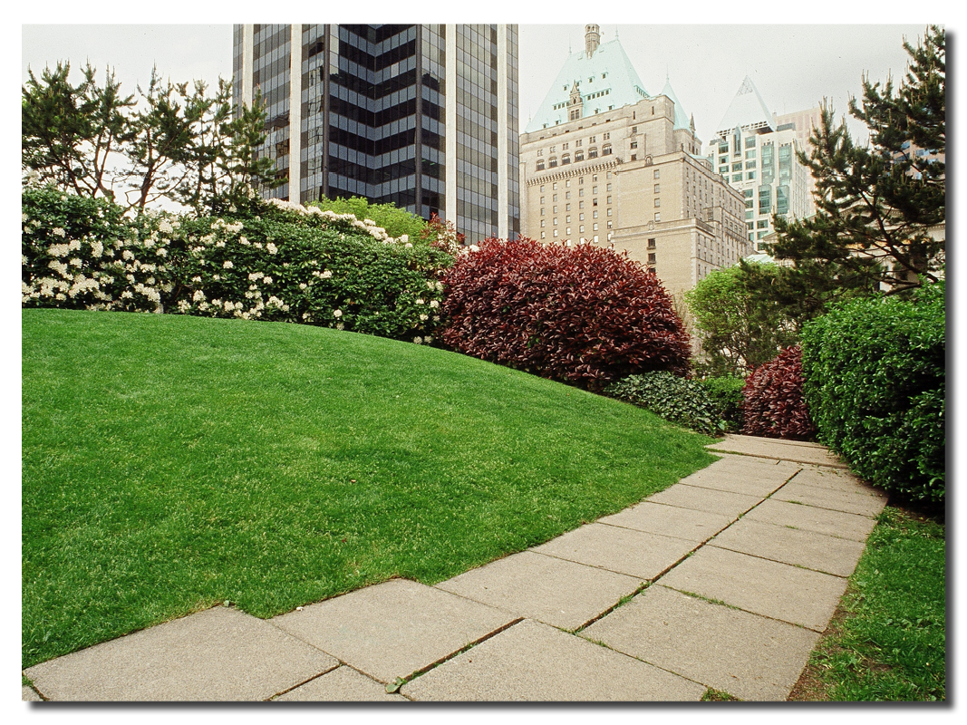 Photo of the Mound at Robson Square