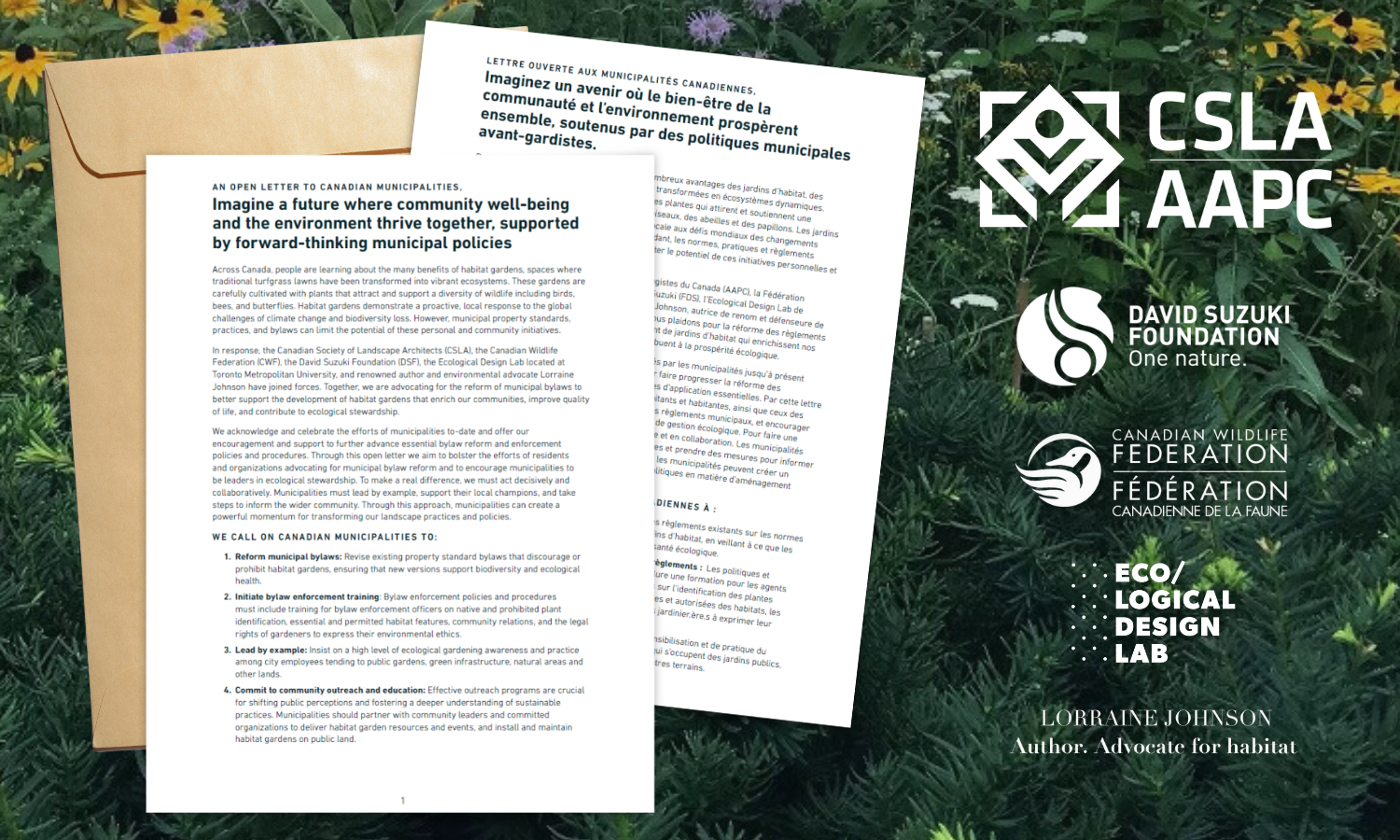 Bylaws for biodiversity letter