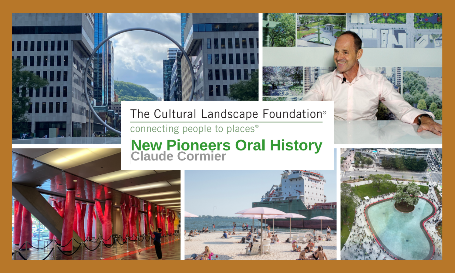 Cover image for Claude Cormier Oral History