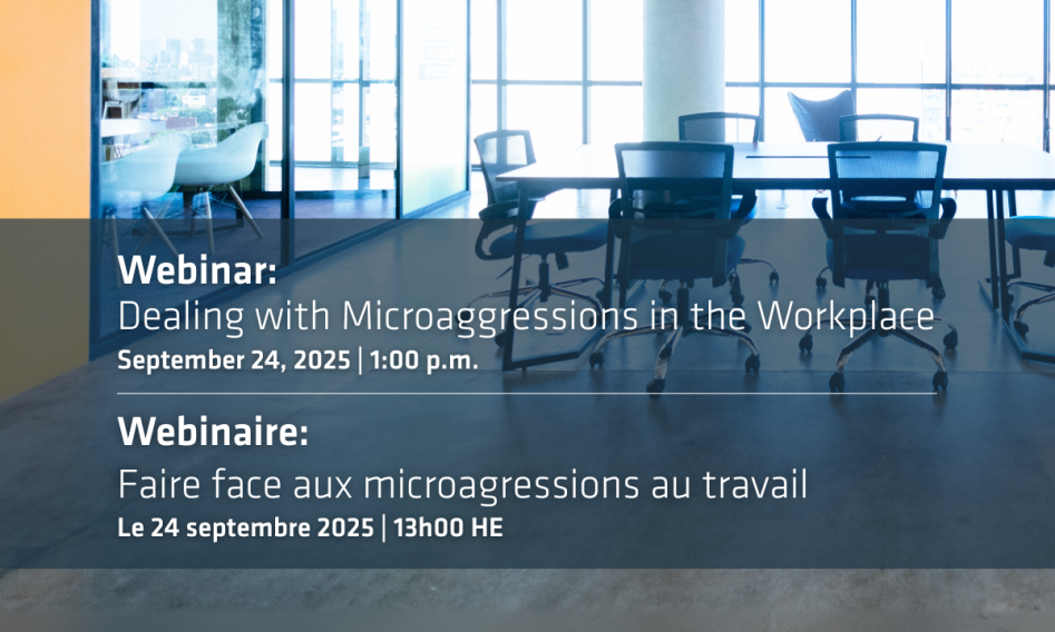 Webinar: Dealing with Microaggressions in the Workplace