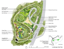 LANDSCAPE SITE PLAN with LOCATOR PLAN.