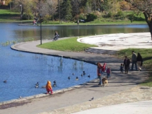 Aménagement d’une patinoire et des abords du Lac aux Castors