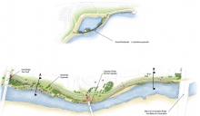 Naturalisation de la riviere Saint-Charles phase 3B et passerelles