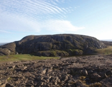 The placename refers to the bluff at the centre of the proposed territorial park: a significant landmark that has always been used as a place to scan for wildlife in the vast coastal landscape.