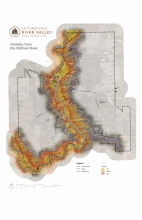 Visibility analyses informed where development should be restricted to maintain natural character of the landscape.