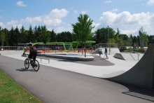 Children’s Play – skateboard circuit