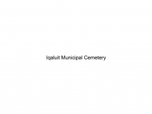 Iqaluit Municipal Cemetery