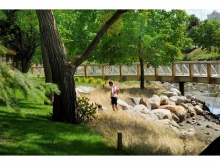 Naturalisation de la riviere Saint-Charles phase 3B et passerelles