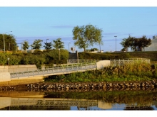 Naturalisation de la riviere Saint-Charles phase 3B et passerelles